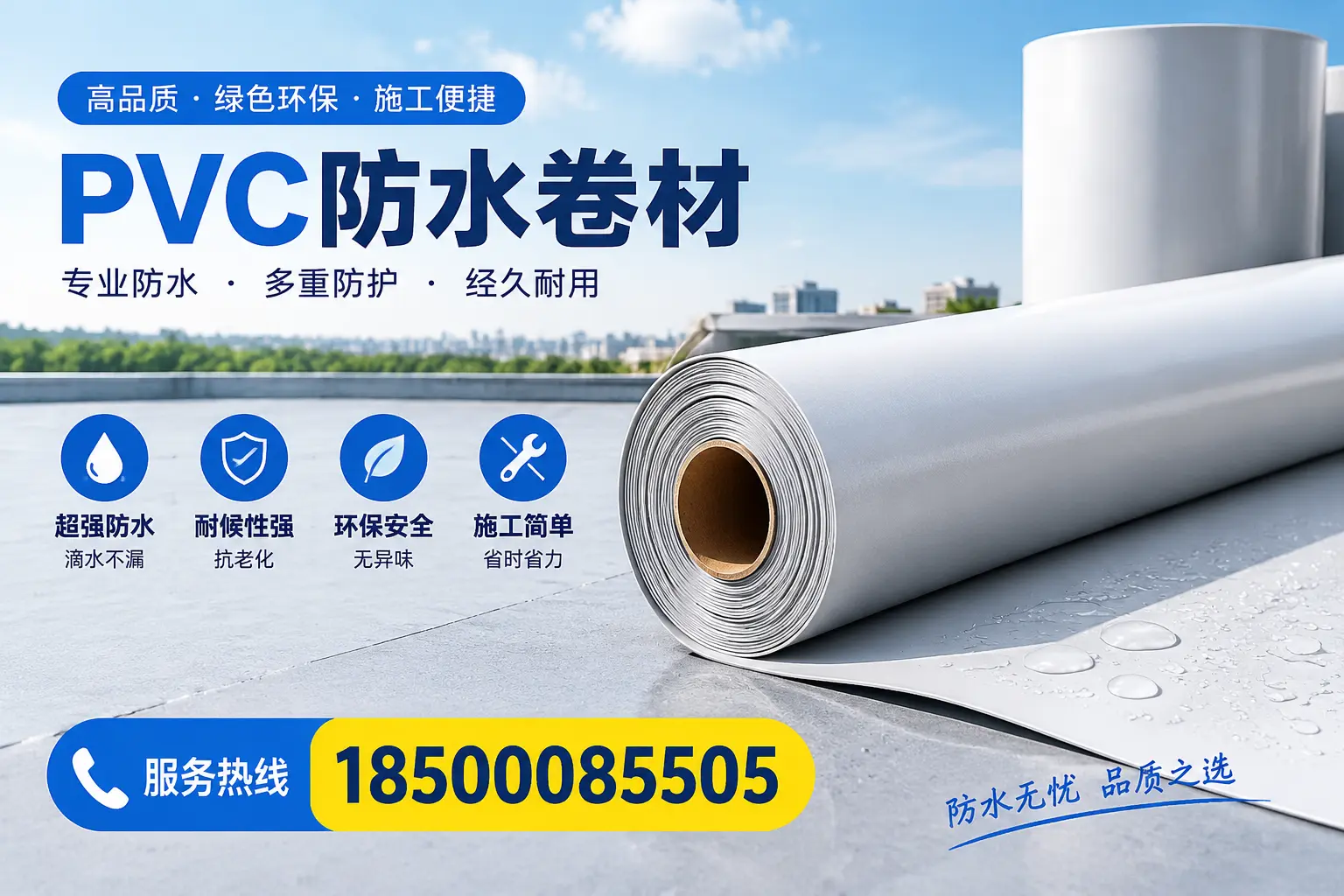 选用PVC防水卷材时需要避开的常见误区,特别是在泰州
