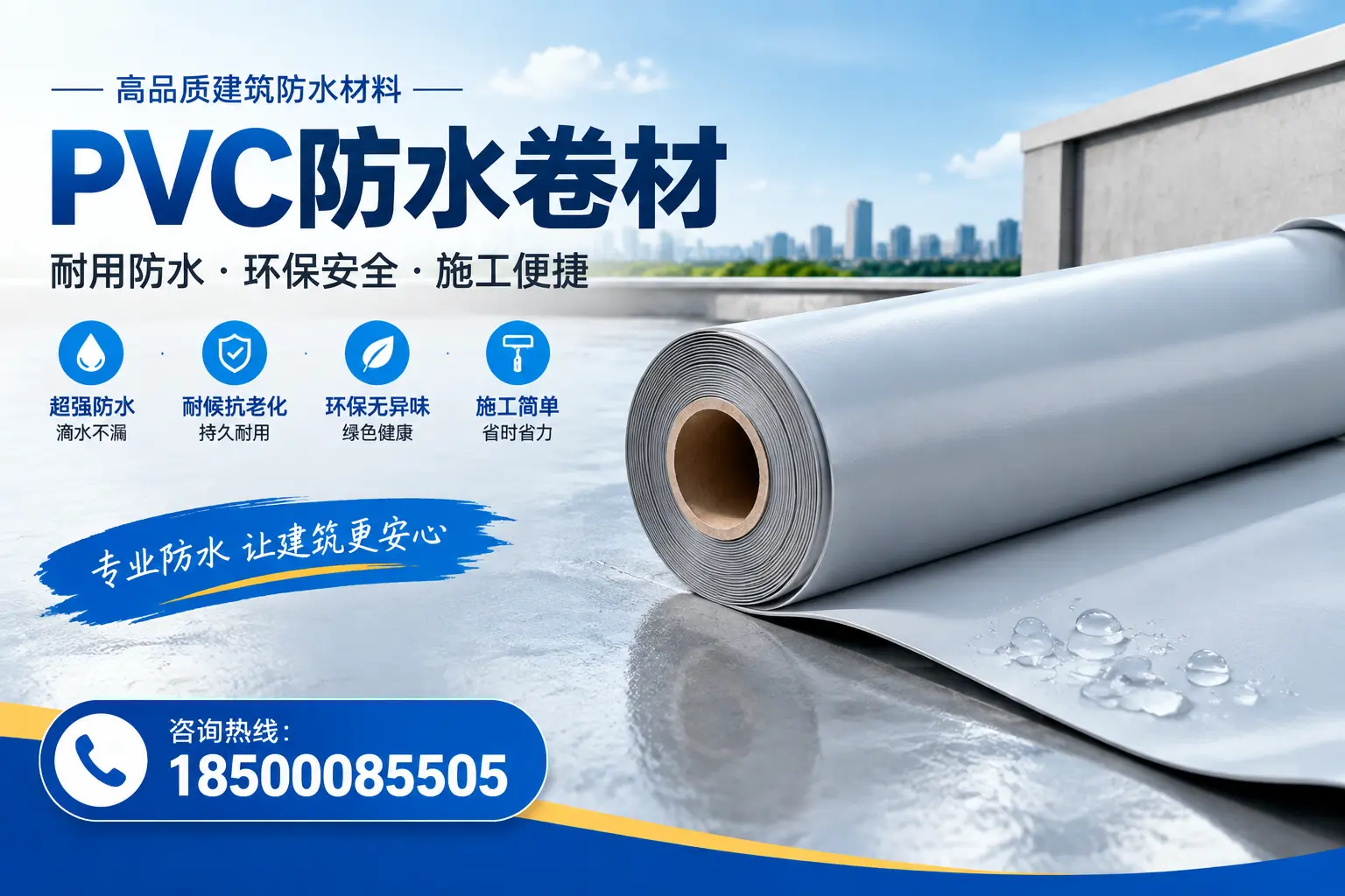 PVC防水卷材选型对比：如何做出明智选择？泰州指南